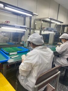 大進企業社工廠內部作業情況